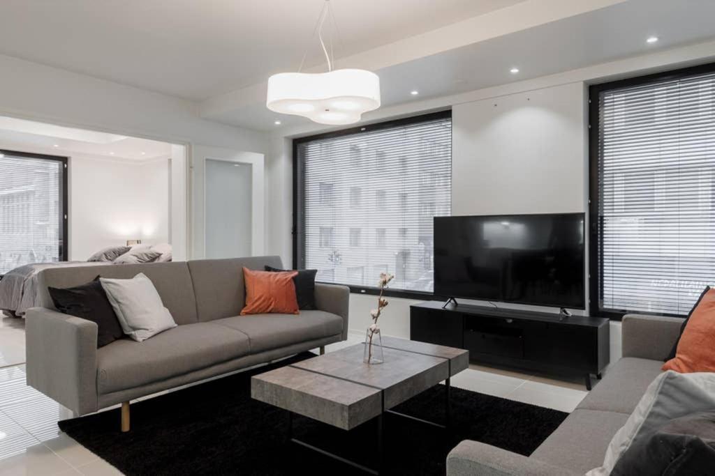 Sleek And Spacious 3 Bedroom Apartment In City Centre Helsinki Exterior foto